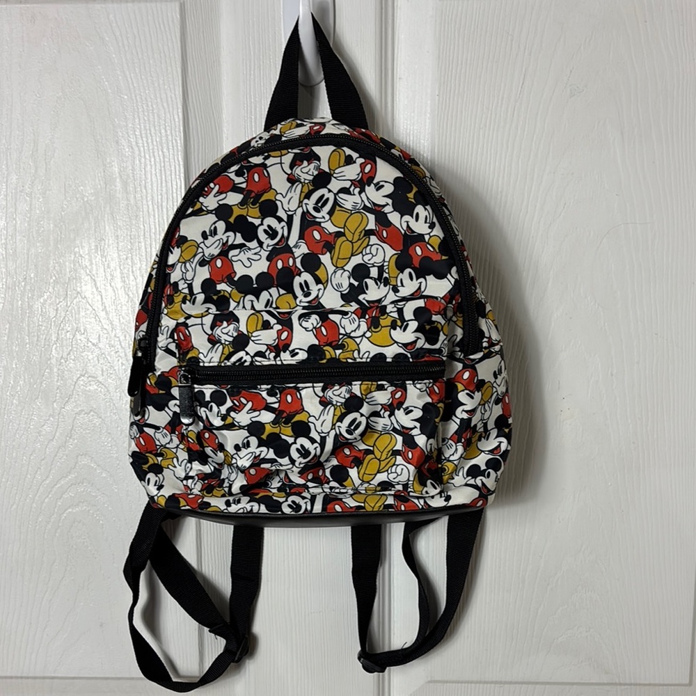 DISNEY BIOWORLD Mini Backpack Mickey Mouse print all over print travel bag